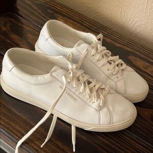 Authentic Saint Laurent andy lace Sneakers